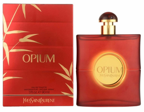 Perfume Ysl Opium 90ml Yves Saint Laurent Feminino Edt