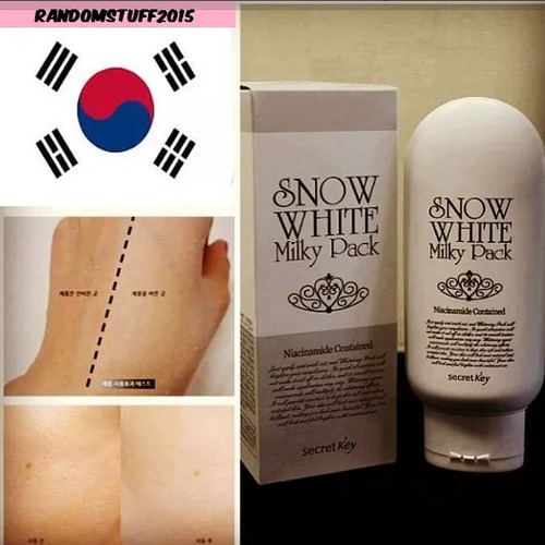 Snow White Cream Milky Pack 200gr Secret Key| En Stock