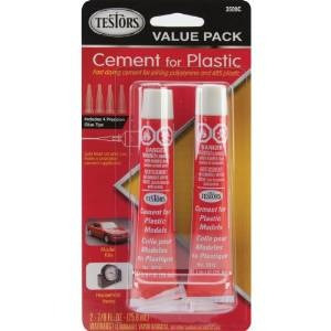 Cemento Cola Value Pack Testors 2-7 / 8 Tubos Fl Oz