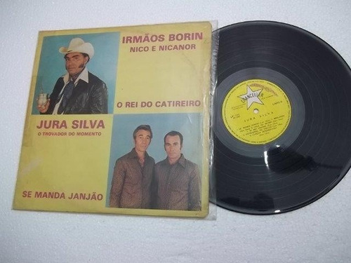 Vinil Lp - Irmãos Borin - Jura Silva - Se Manda Janjão