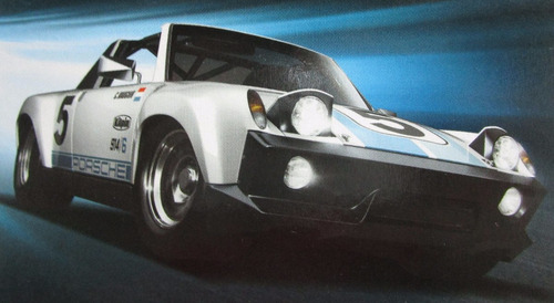 Porsche 914 Escala 1/64 Coleccion Hot Wheels 7cm Largo