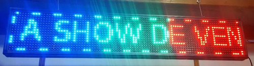 Cartel Led Programable C/ Movimiento 1536 Multicolor