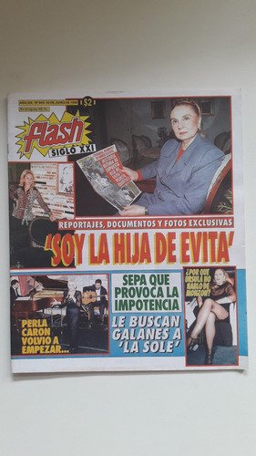 Revista Flash 945 20 Jun 1998 Nilda Argentina Quartucci