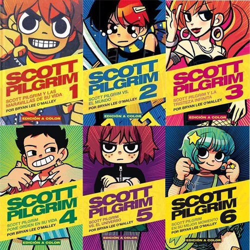 comprar Scott Pilgrim Vol. 1 A 6 Kamite Color Español Tapa Blanda