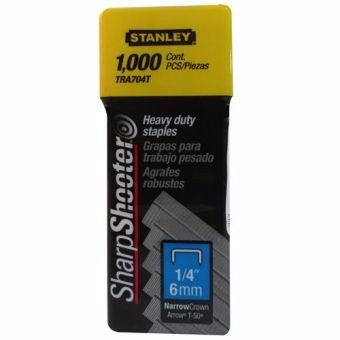 Grapas Trabajo Pesado Stanley Tra704t 1/4  6 Mm Menor Precio