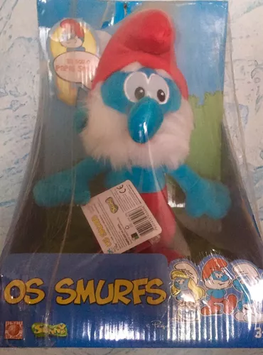 Smurfs Boneco Papai Smurf, Playtoy Brinquedos