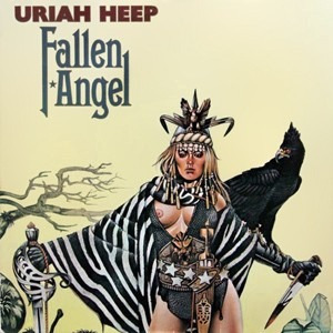 1978 Hard Rock Uriah Heep Fallen Angel Lp Vinilo Uruguay