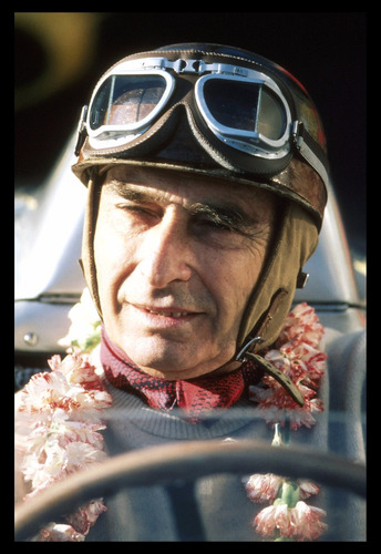 Juan Manuel Fangio 2 Cuadro Enmarcado 45 X 30cm