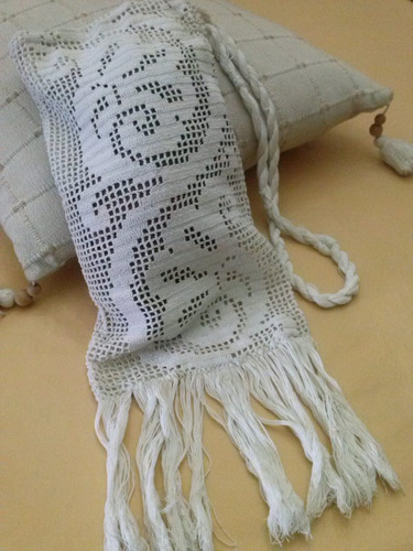 Cartera Tejida Al Crochet.