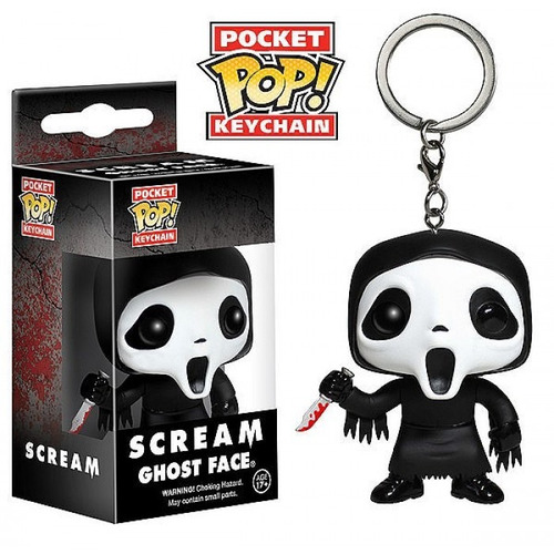 Funko Pop Ghostface Scream Llavero Terror Vinyl Mini Pocket