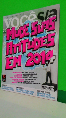 Revista Você S/a Mude Suas Atitudes Em 2014 Ed 187 Dez 2013