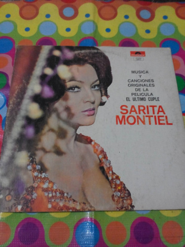 Sarita Montiel Lp El Ultimo Cuple R