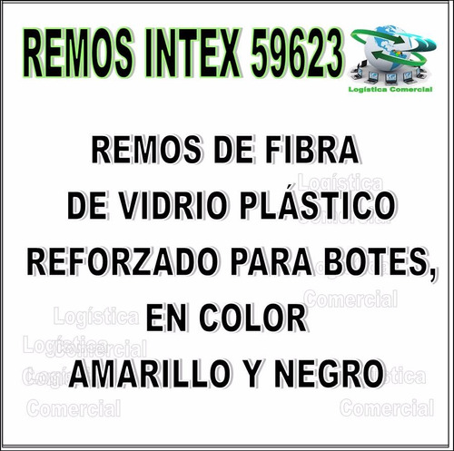 Remos Para Botes Inflables Intex O Bestway 122m 59623