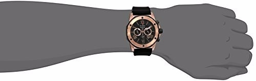 Imagen 5 de 6 de Reloj Bulova Hombre Marine Star Crono 98b104 Dorado Rosé