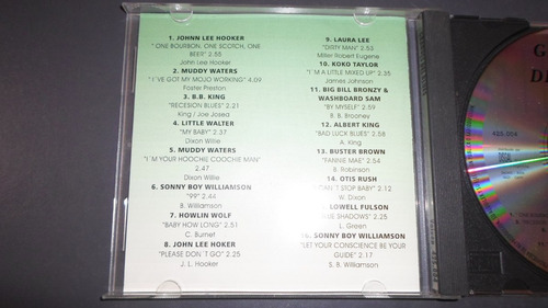 Howlin Wolf Laura Lee Koko Taylor Albert King Otis Rush * Cd (Usado)