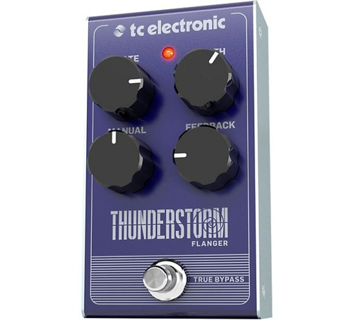 Pedal Tc Electronic Thunderstorm Flanger Vintage Analogo 6pa