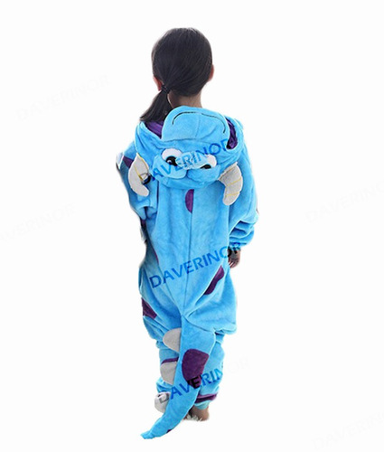 Pijama Mameluco Kigurumi Onesie Sully Monsters Inc Niño(a)