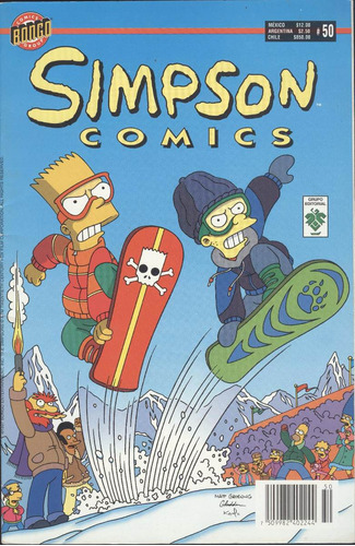 Simpson Comics # 50 - Burnsie A Bordo 