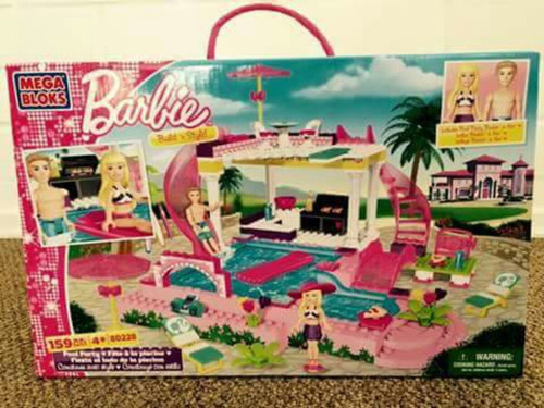 Barbie Fiesta En La Piscina Megablock