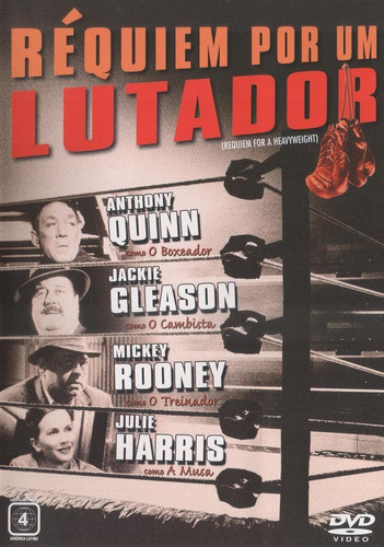 Réquiem Por Um Lutador - Dvd - Anthony Quinn  Jackie Gleason