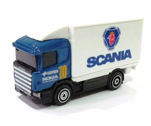 Caminhão Baú Vuc Scania 10 - Guisval 1/87