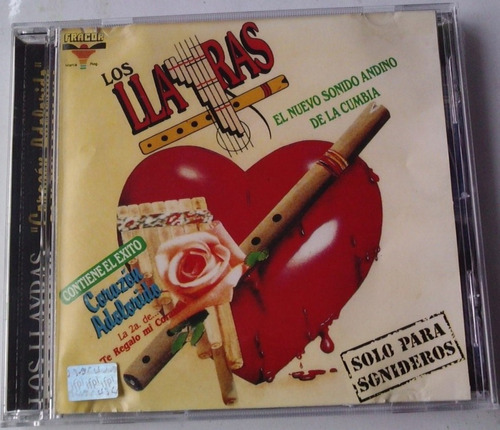 Los Llayras Corazon Adolorido Cd 1995 Ediciones Fracor