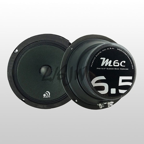 Medio Alto Sellado Massive M6c 6.5 Pulgadas 280 Watts 8 Ohms