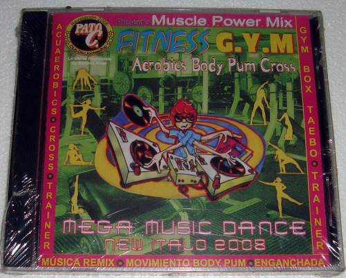 Pato C Fitness Gym Muscle Power Mix Cd Sellado / Kktus