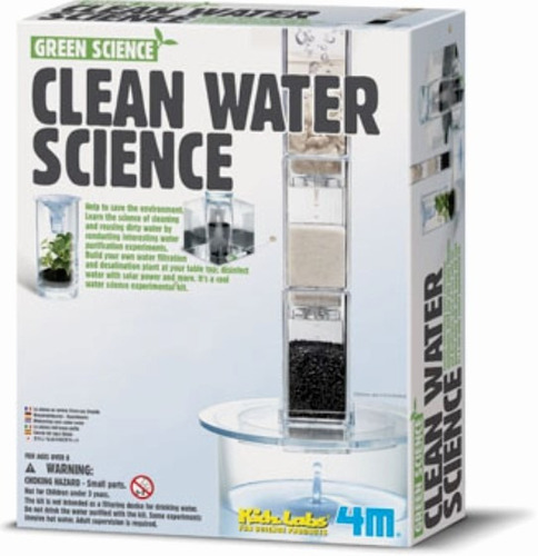 4m Kit Construye Filtro De Agua Set Didactico Cientifico