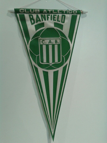 Antiguo Banderin Del Club Atlético Banfield