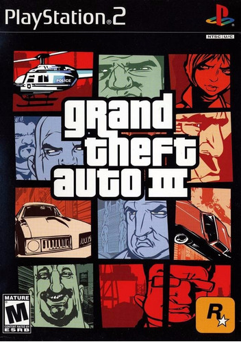 Grand Theft Auto 3 Ps2 Nuevo Sellado