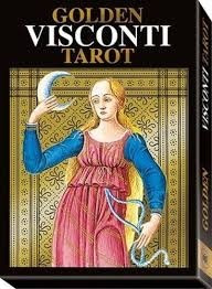 Imagen 2 de 7 de Golden Visconti Tarot - Lo Scarabeo - Cartas Arcanos Mayores
