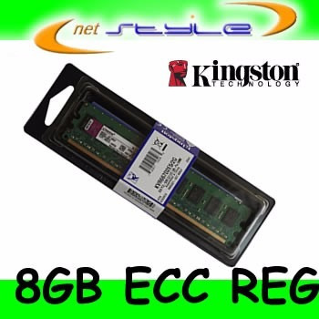 Kingston 8gb Ddr3 Ecc Reg P/ Dell Poweredge C1100 C2100