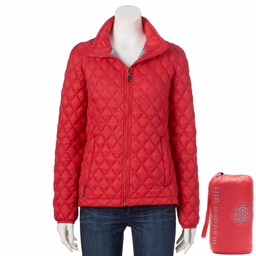 Chaqueta Impermeable Invierno Liviana Mujer +bolsa Empacable