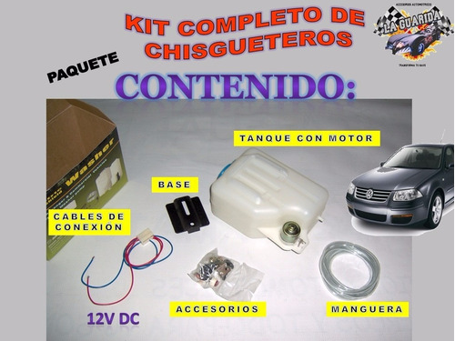 Kit De Chisguetero Completo Tanque Con Motor Pv456