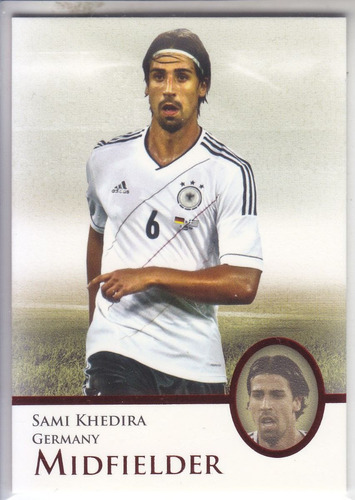 2013 Futera Unique Parallel Ruby Sami Khedira Germany