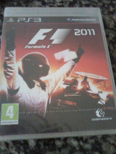 Jogo Ps3 F1 2011 (fórmula 1 2011) Novo Lacrado- Frete Gratis