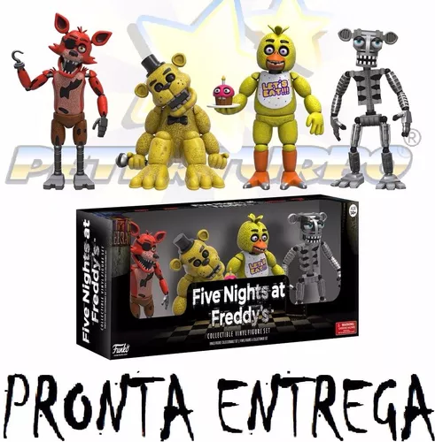 Cinco noites na figura de ação articulada de Freddy Foxy