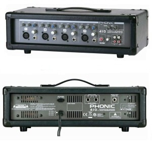 Consola Mixer Potenciada Phonic Powerpod 410 100w 4 Canales