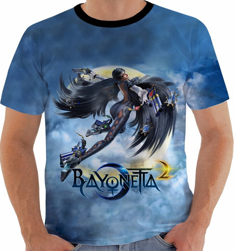 Camiseta Bayonetta 2 - Games M268