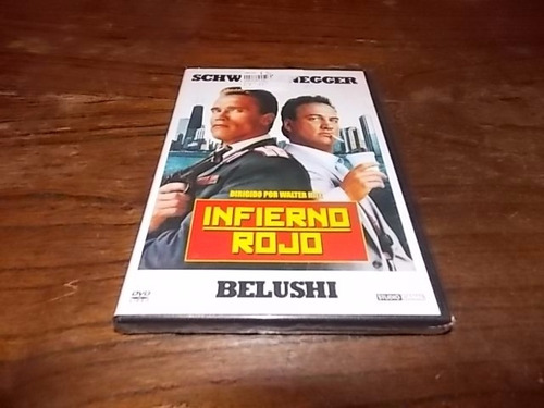 Dvd Original Infierno Rojo- Schwarzenegger Belushi - Sellada