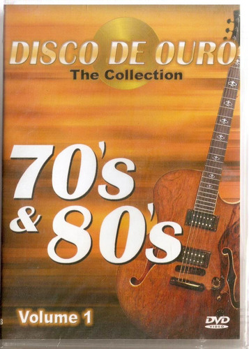 Dvd Disco De Ouro - Vol.1 / The Collection 70's E 80's -