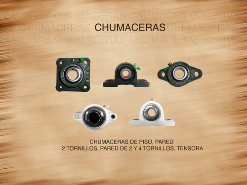 Imagen 2 de 3 de 4 Chumaceras De 5/8 PuLG De Piso
