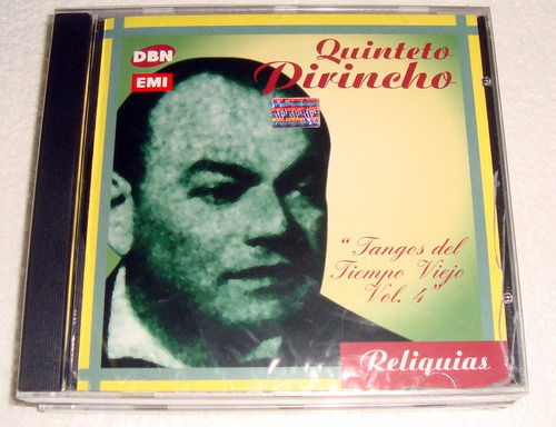 Quinteto Pirincho Tangos Del Tiempo Viejo Vol.4 Cd Sellado