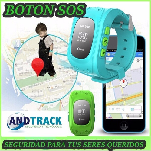 Reloj Gps Para Niño Con App Celular Comunicacion Dos Vias