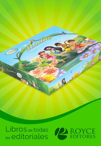 Disney Hadas 8 Libros + 8 Figuras