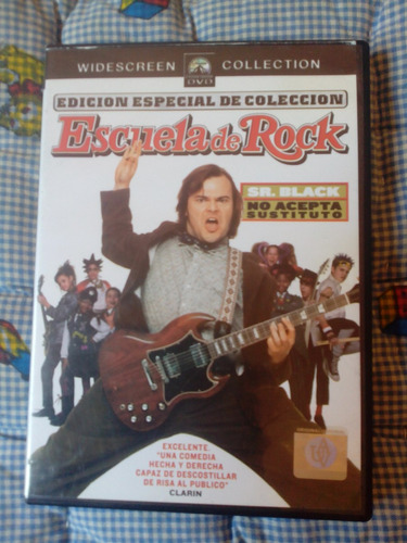 Escuela De Rock Película Dvd Original