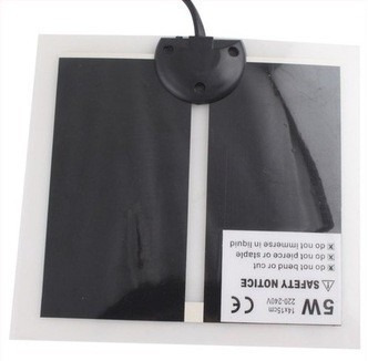 5w Placa Calefactora Con Dimmer 14x15 Reptil Erizos