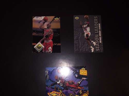 Michael Jordan - 3 Tarjetas Nba Coleccionables