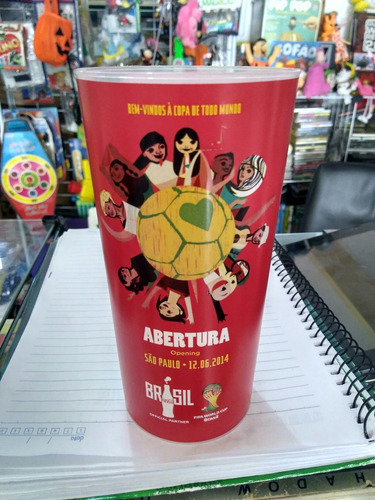 Copos Coca-cola Copa Do Mundo 2014 Ed Especial Da Abertura